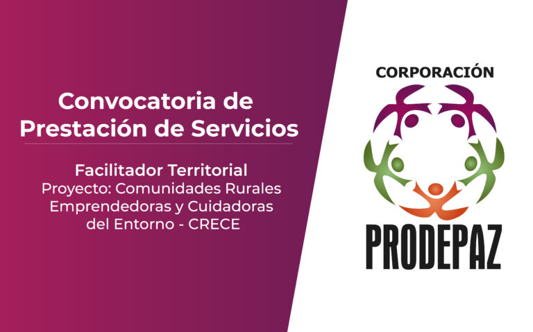 Convocatoria de Prestación de Servicios: Facilitador Territorial