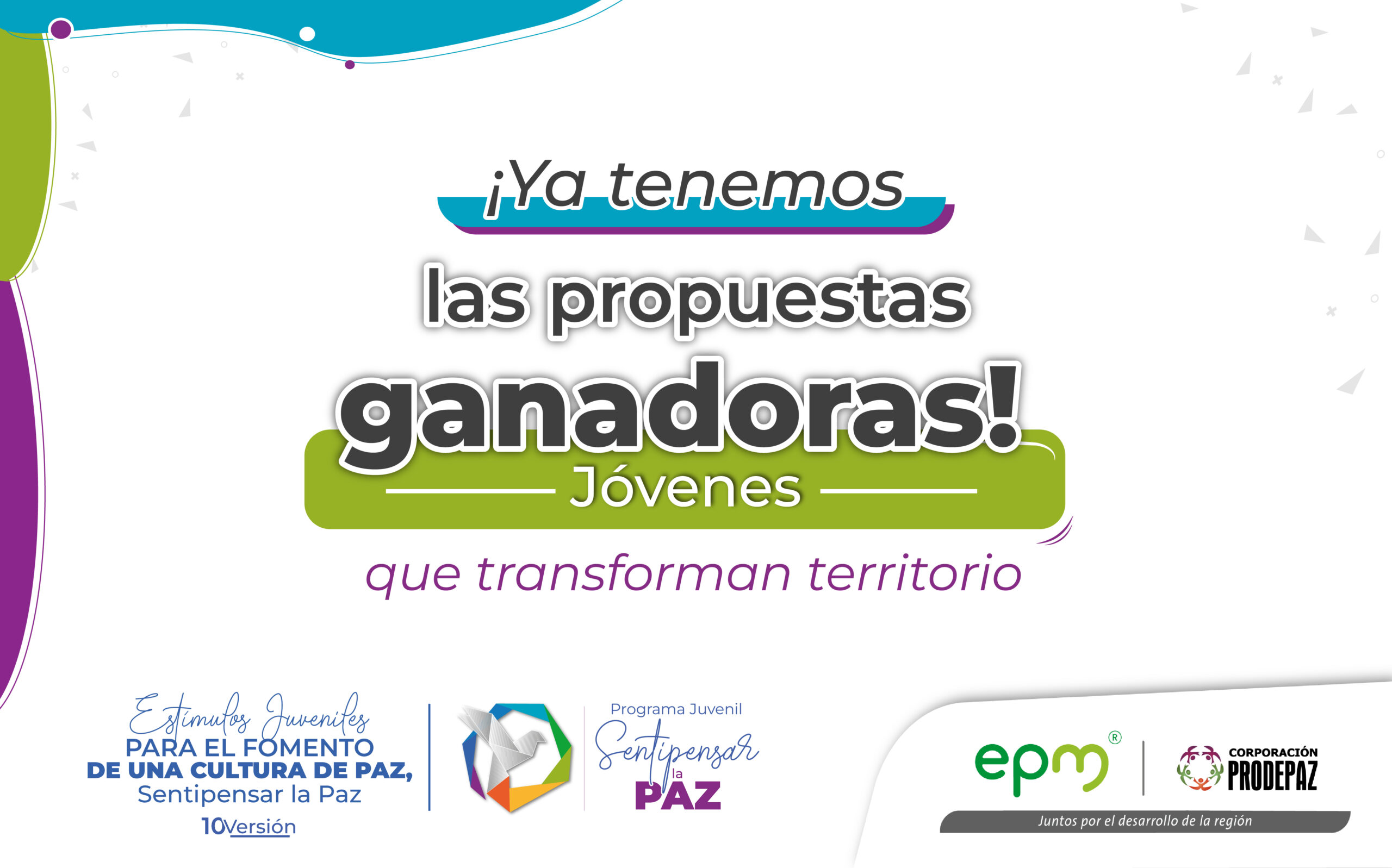 Propuestas Ganadoras de la Convocatoria de Estímulos Juveniles Sentipensar la Paz